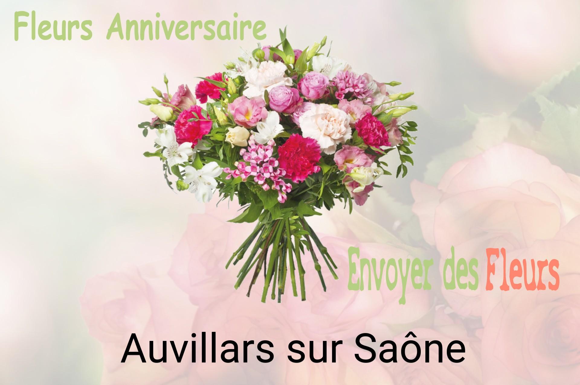 Bouquet de fleurs d’anniversaire livré à Auvillars-sur-Saône