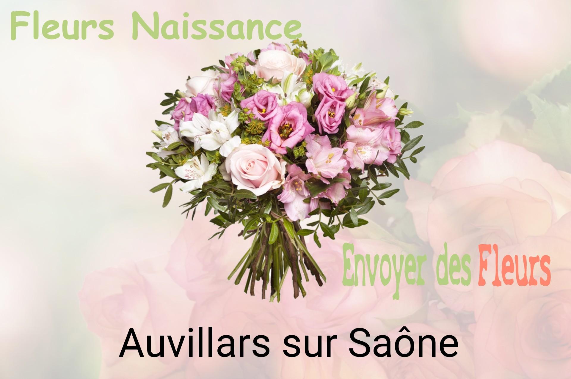 Bouquet de fleurs de naissance livré à Auvillars-sur-Saône